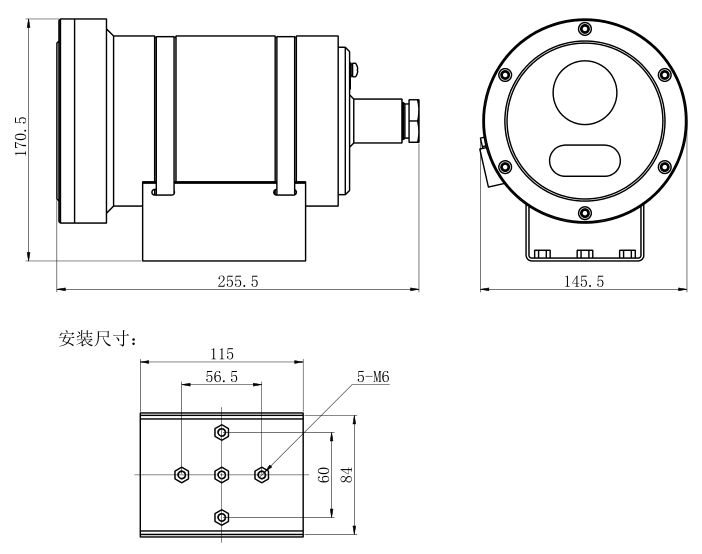 爆炸式閉路電視攝像頭