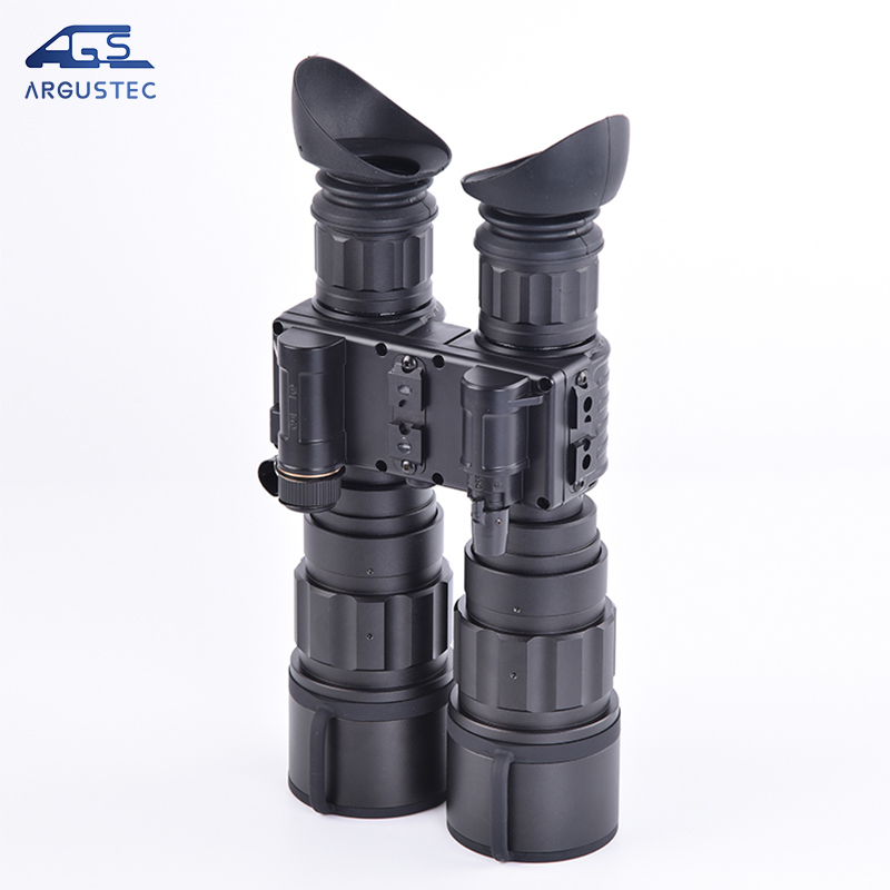 Argustec手持雙眼夜視鏡鏡激光範圍查找器熱範圍 